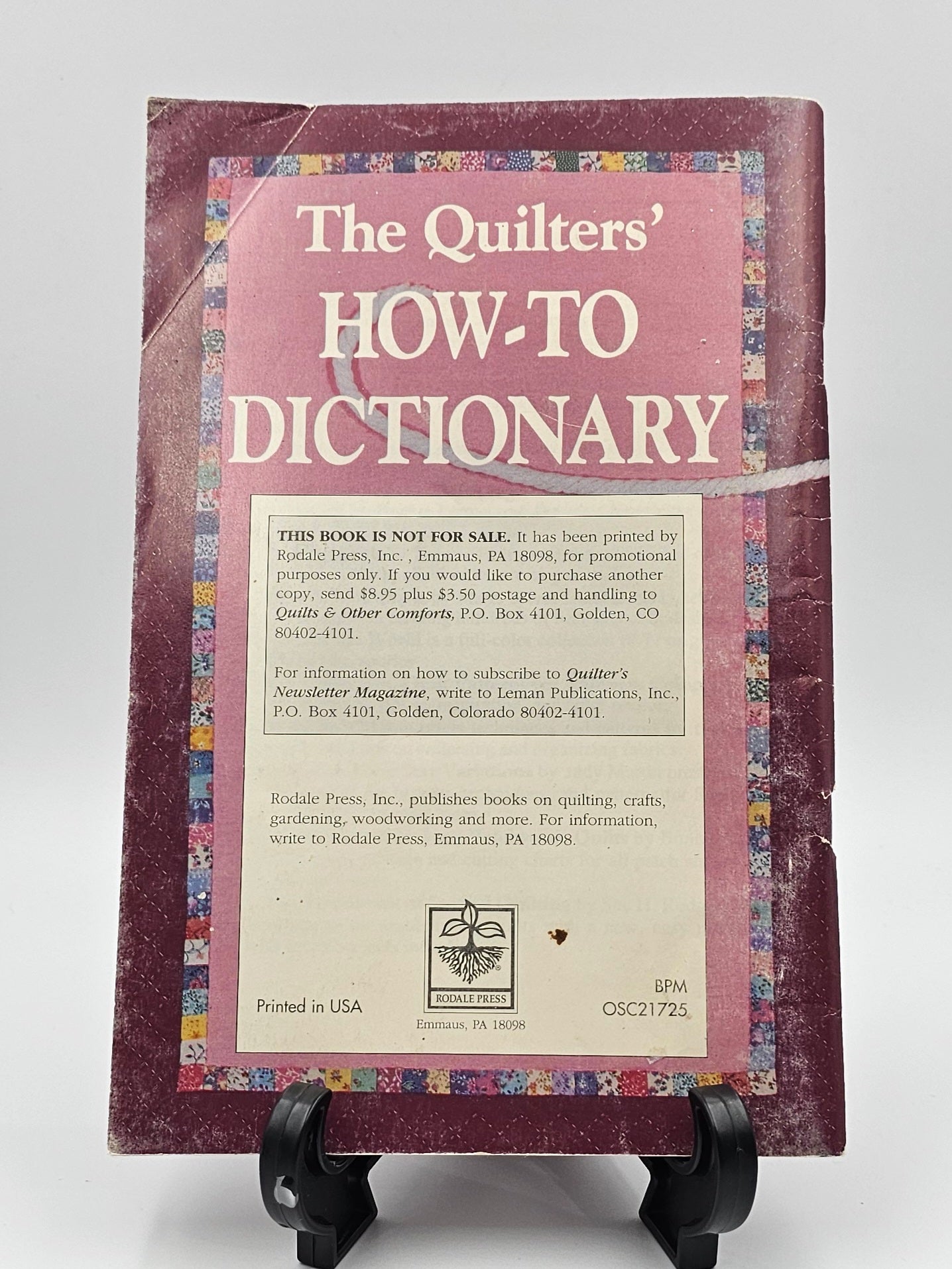 The Quilters' How-To Dictionary by Marie Shirer illustrated by Marla G. Stefanelli