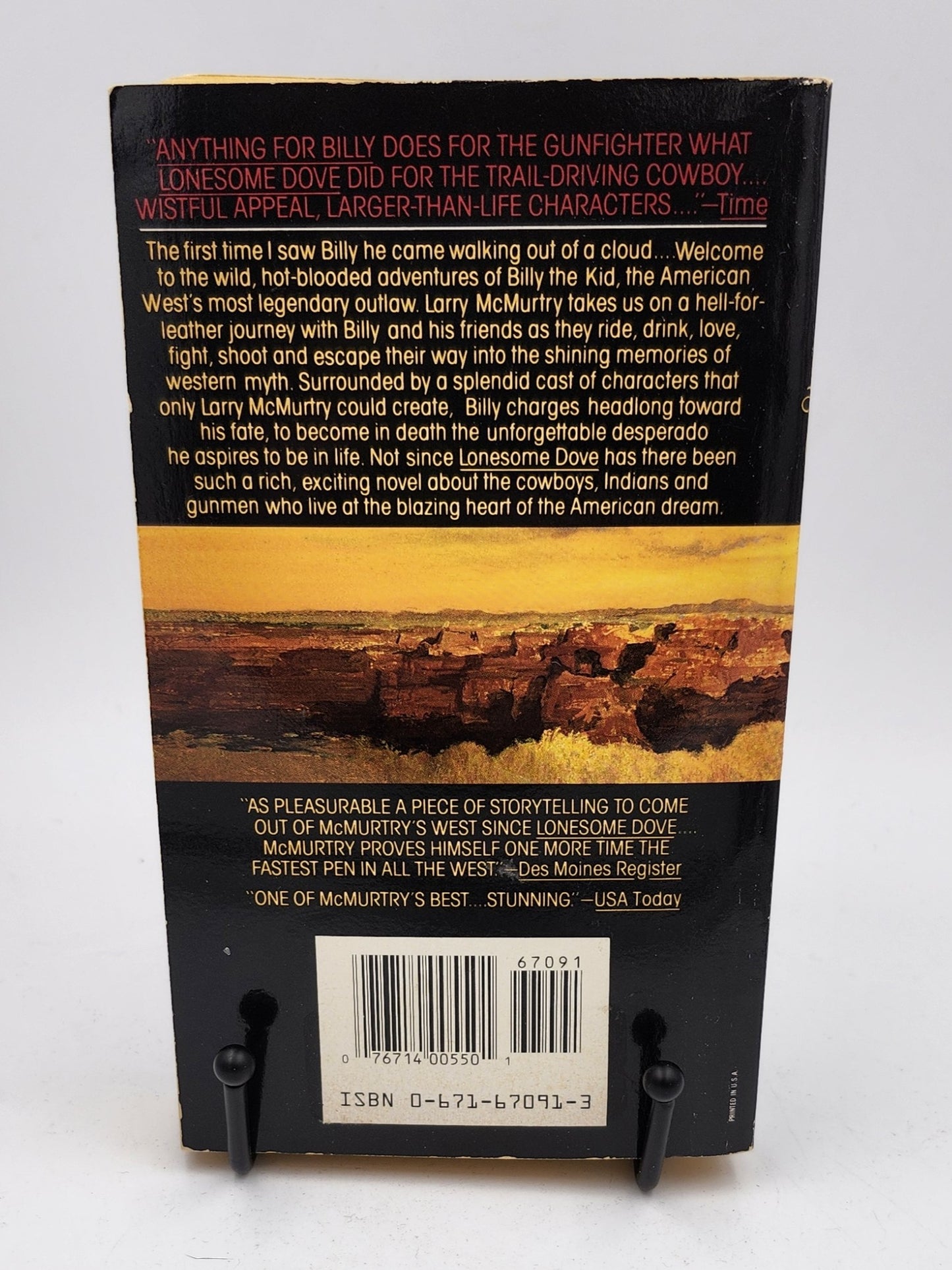 Anything for Billy by Larry McMurtry