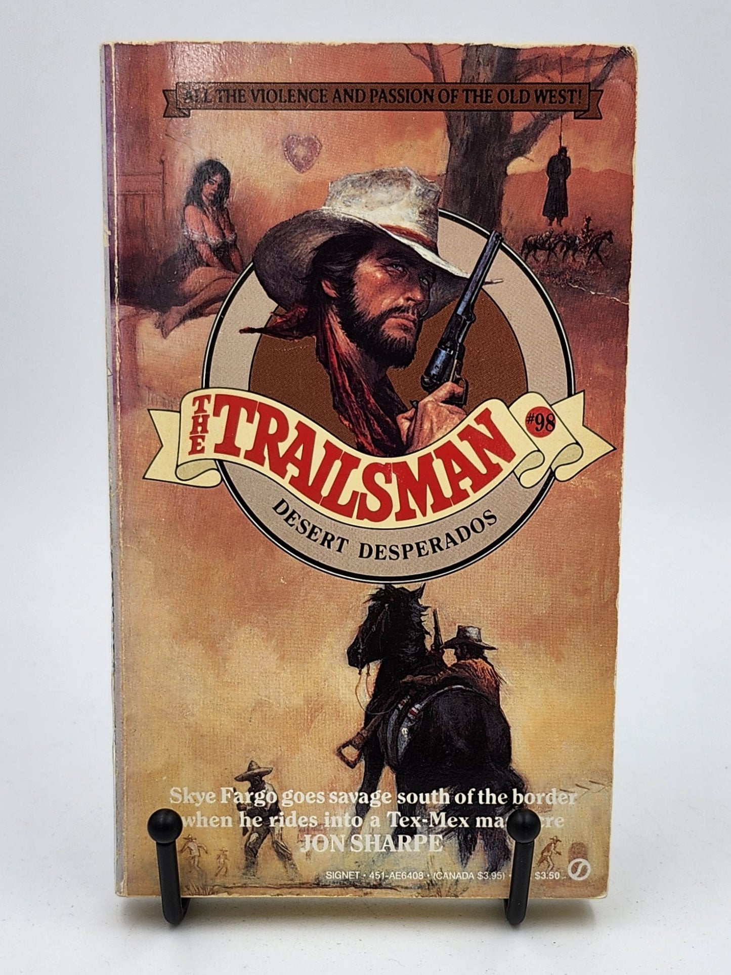 Desert Desperados by Jon Sharpe (The Trailsman #98)