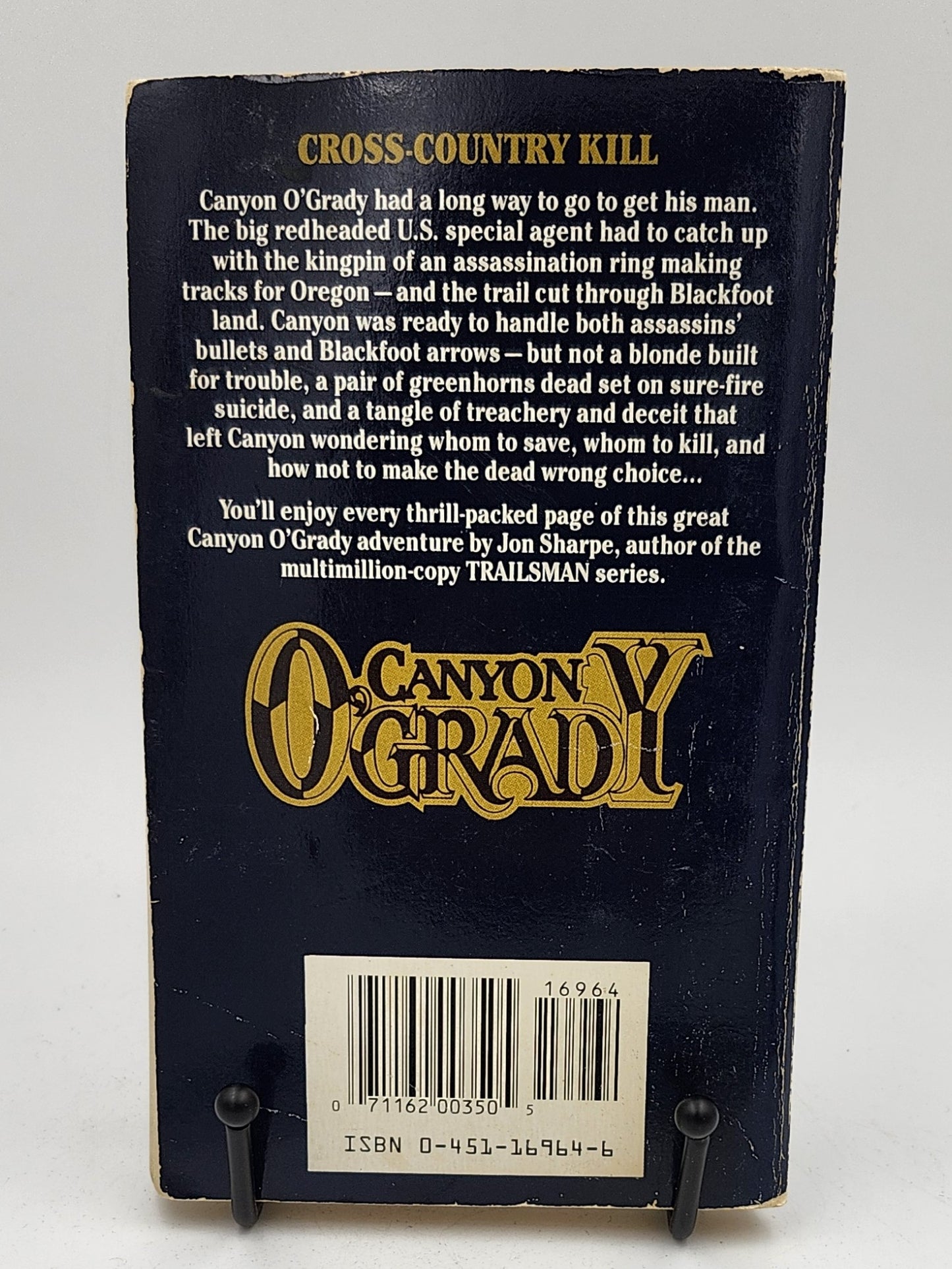 Assassin's Trail by Jon Sharpe (Canyon O'Grady #13)