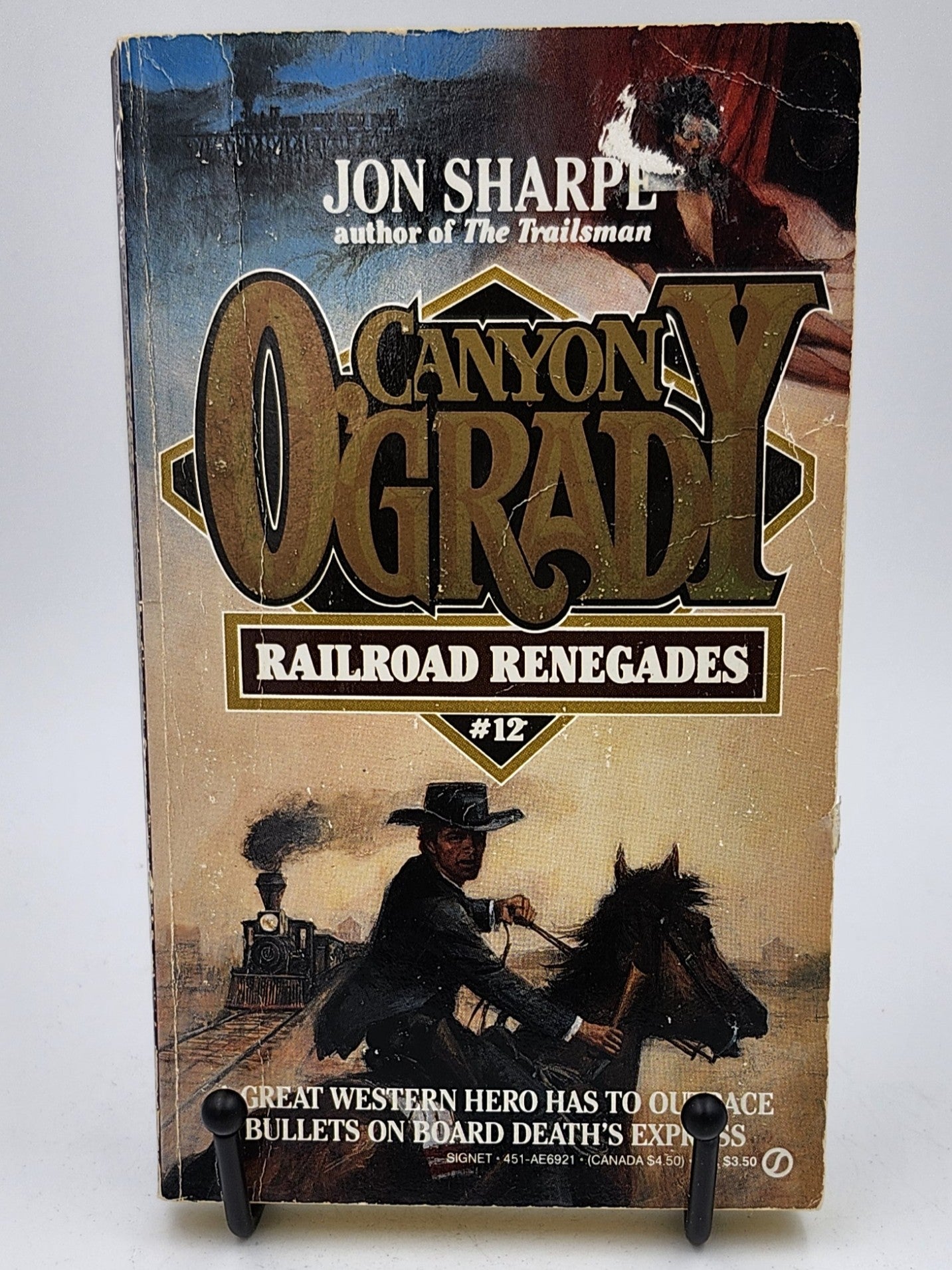 Railroad Renegades by Jon Sharpe (Canyon O'Grady #12)