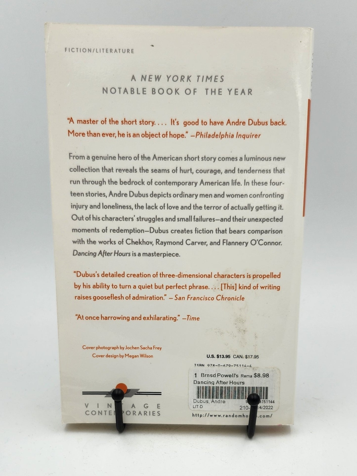 Dancing After Hours by Andre Dubus