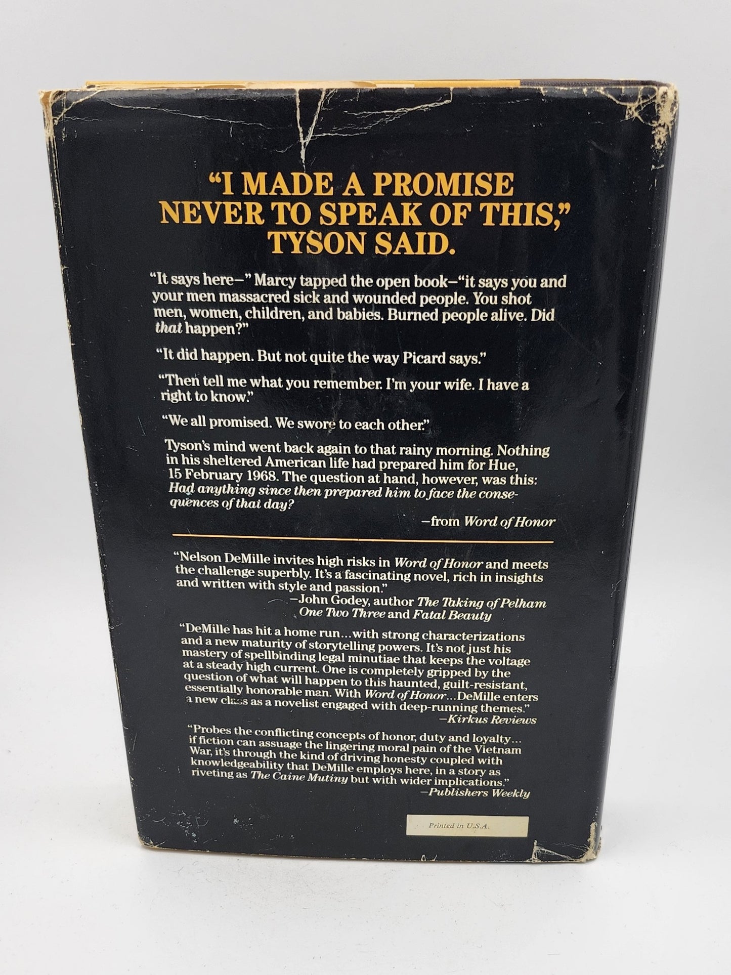 Word of Honor by Nelson DeMille