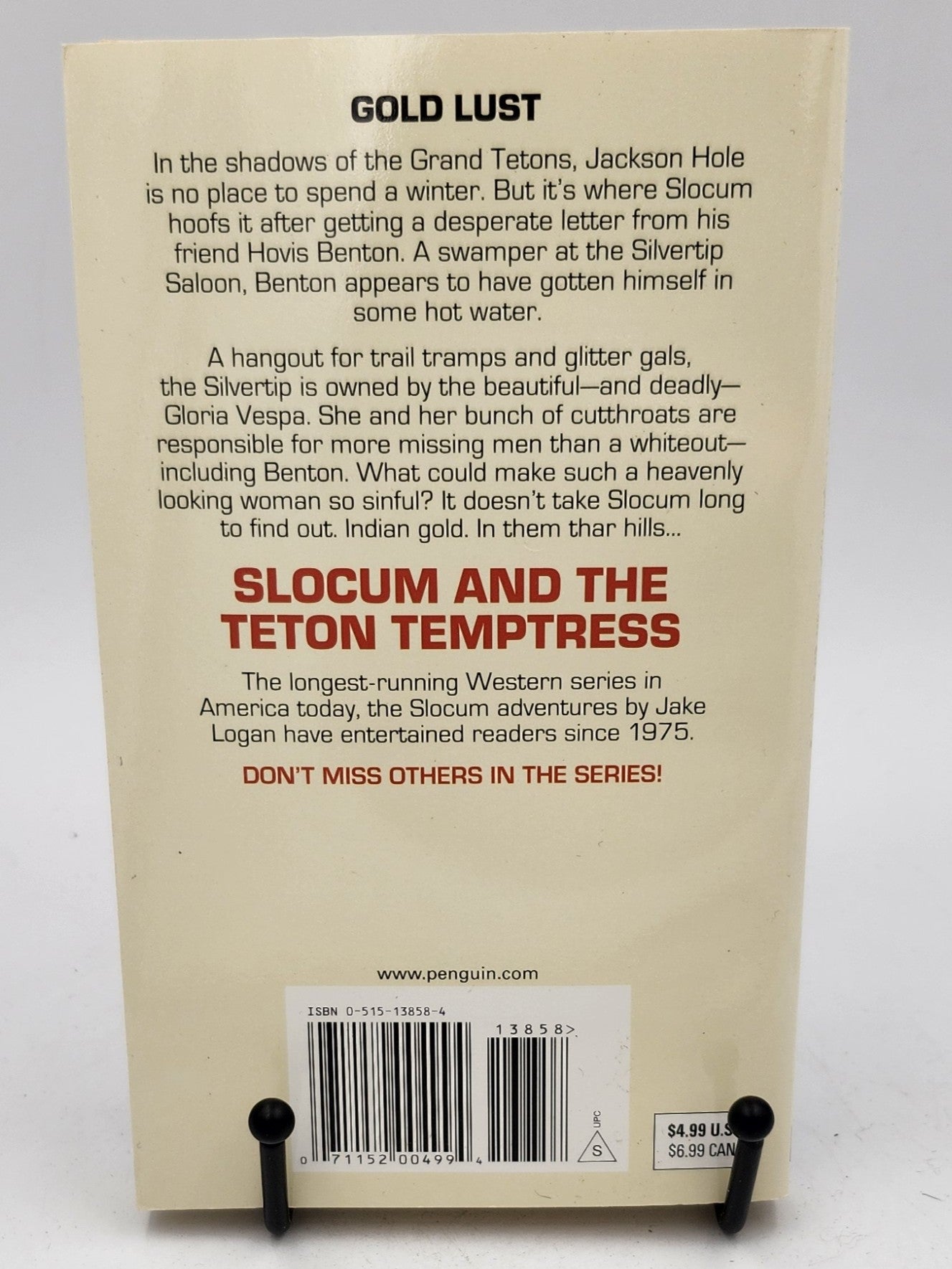 Slocum and the Teton Temptress by Jake Logan (Slocum #310)