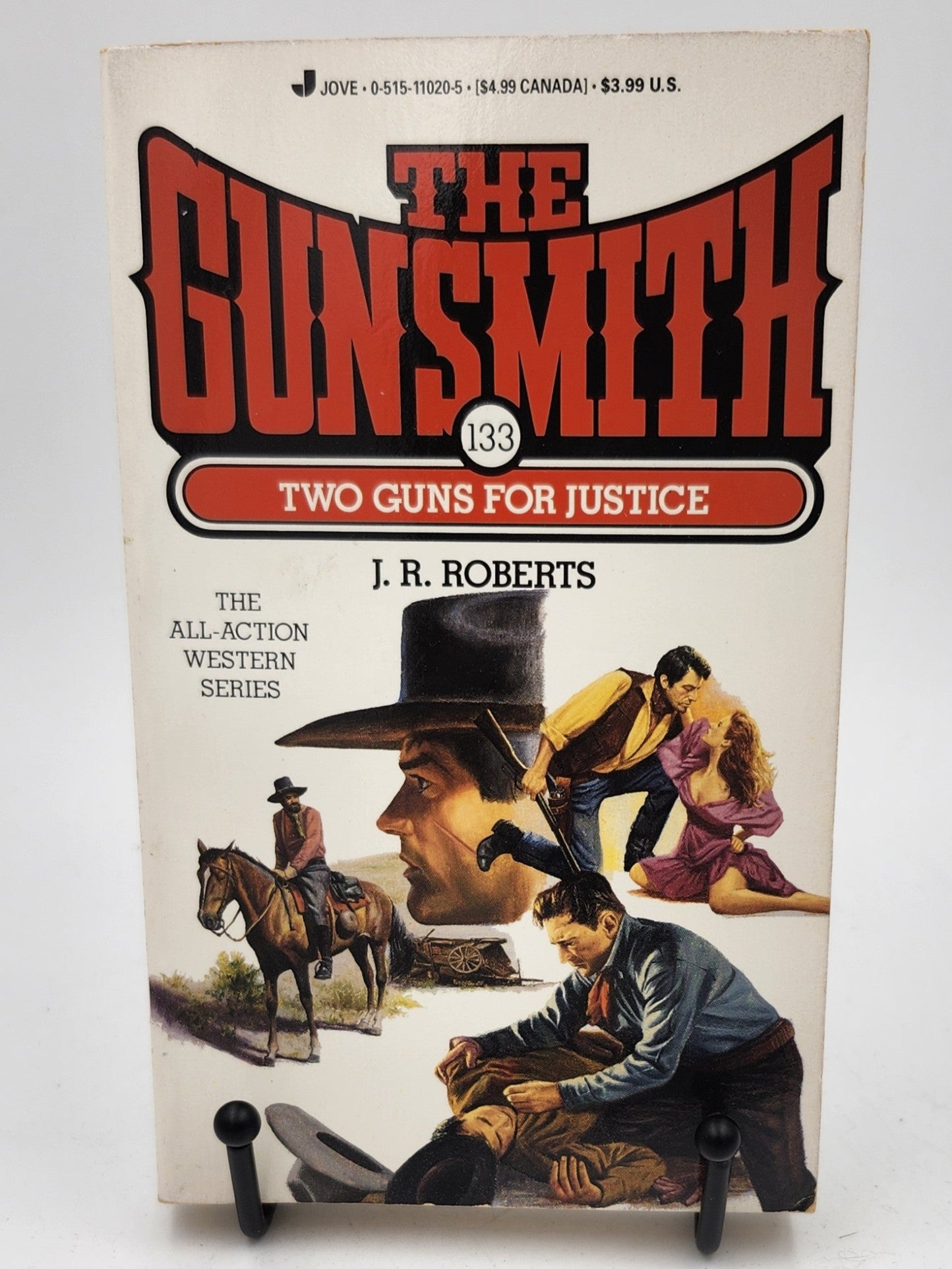 Two Guns for Justice by J.R. Roberts (The Gunsmith #133)