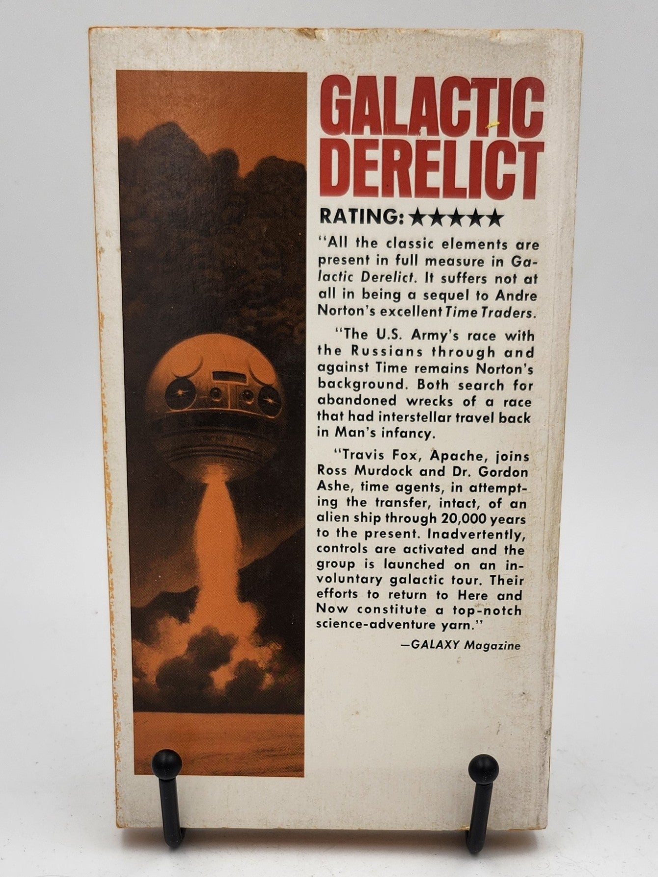 Galactic Derelict by Andre Norton (Time Traders/Ross Murdock #2)