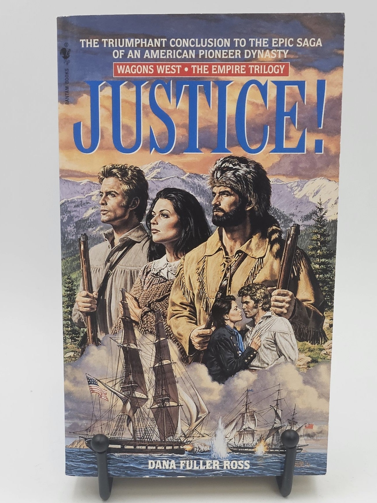 Justice! by Dana Fuller Ross (Wagons West Empire #3)