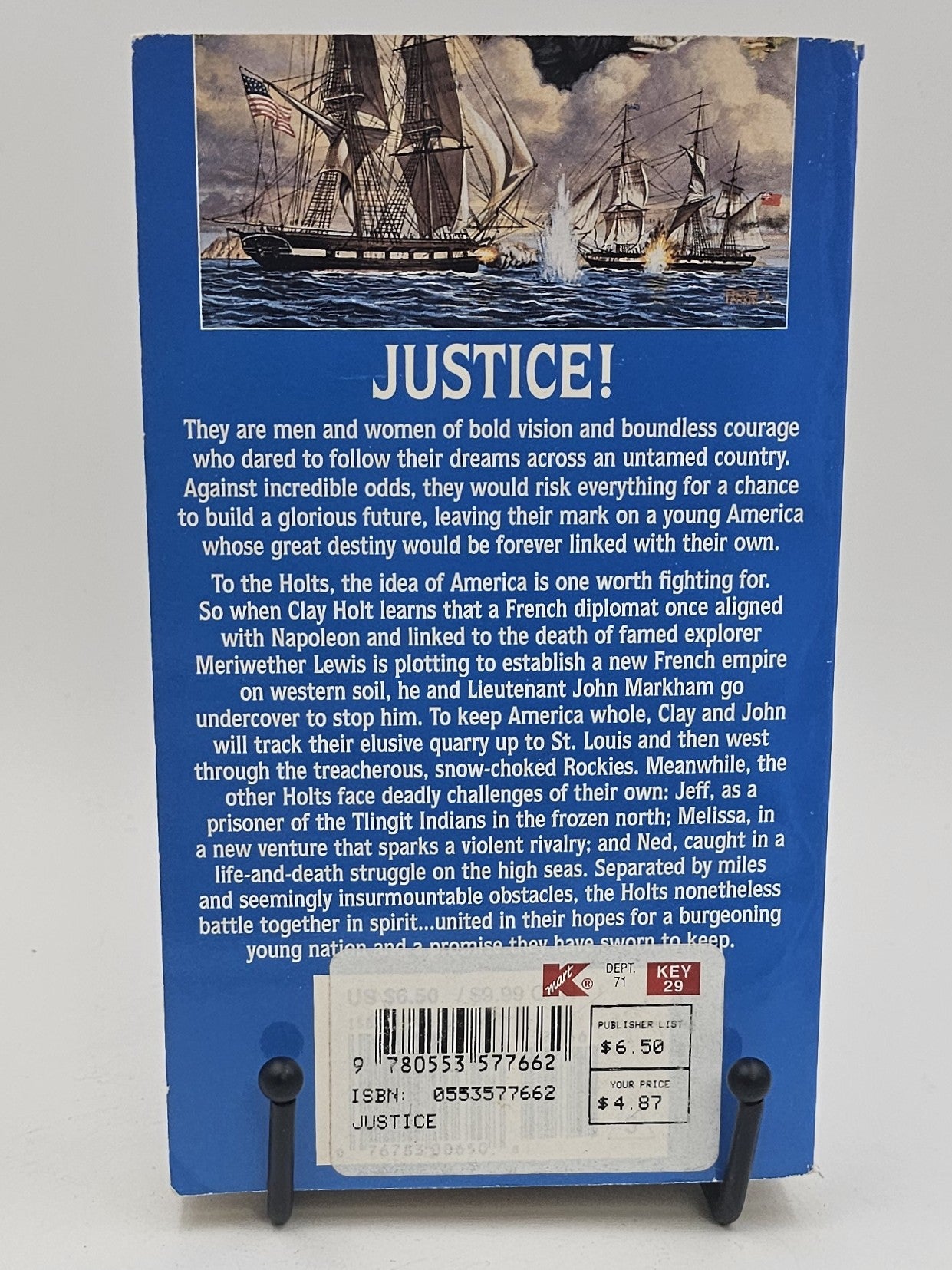 Justice! by Dana Fuller Ross (Wagons West Empire #3)