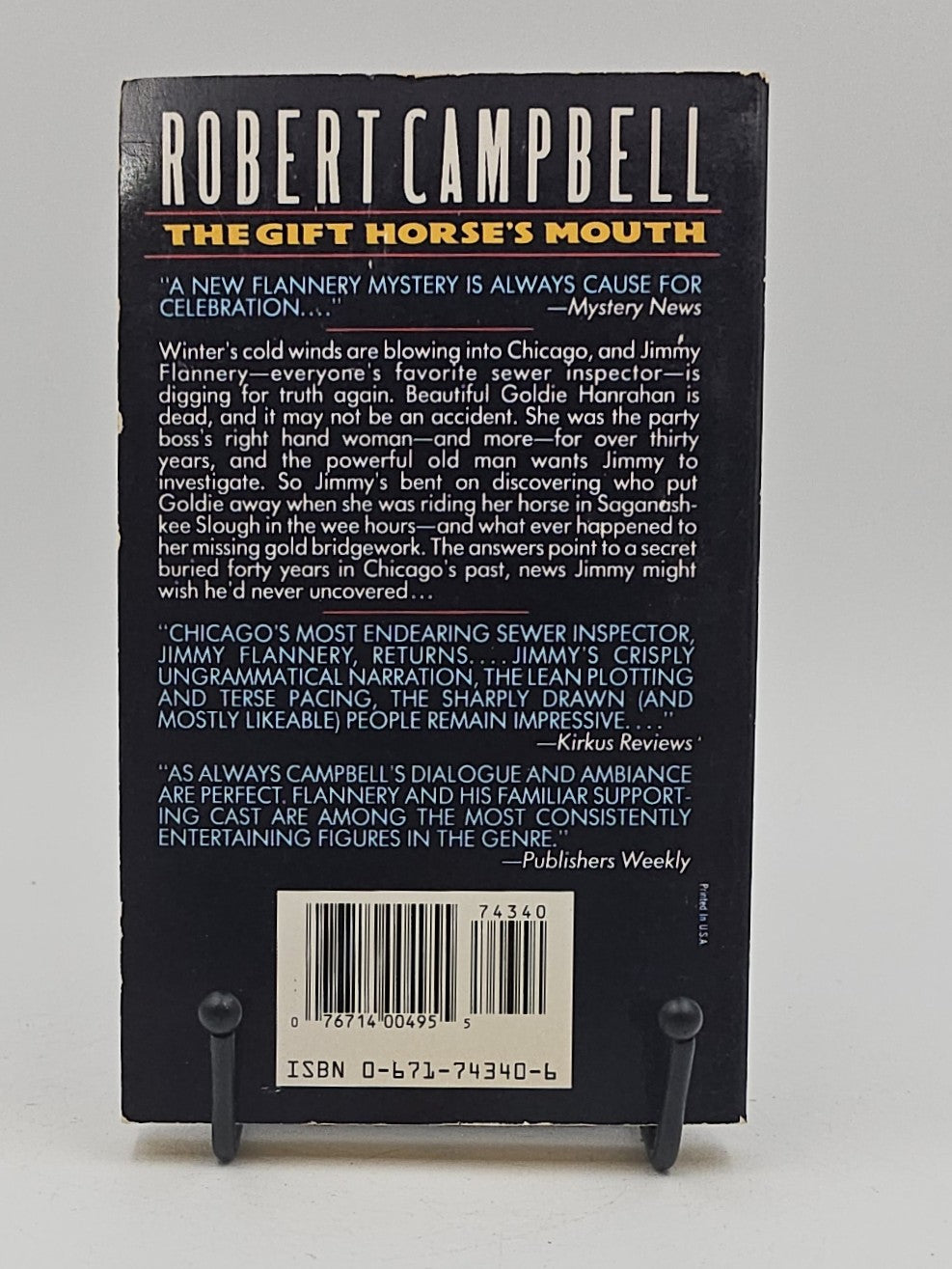 The Gift Horse's Mouth by Robert Campbell (Jimmy Flannery #7)