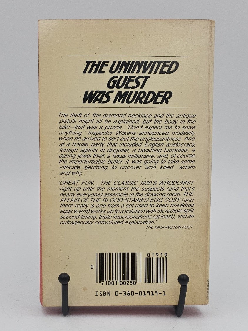 The Affair of the Blood-Stained Egg Cosy by James Anderson (Burford Family #1)
