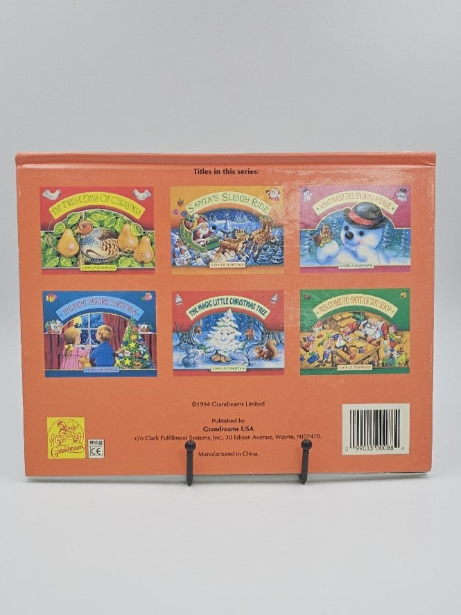 Welcome to Santa's Toy Shop Pop-Up book published by Grandreams