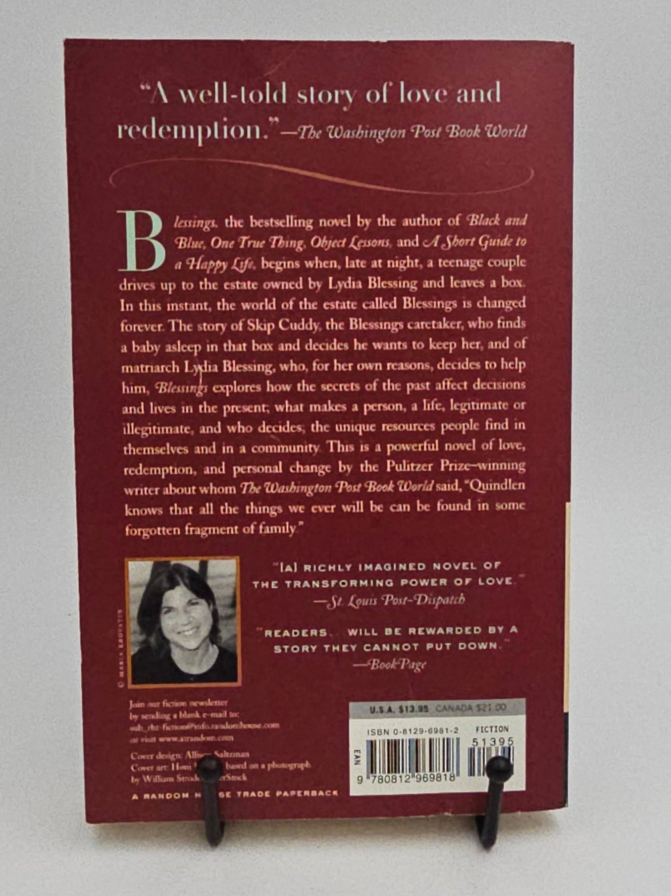 Blessings by Anna Quindlen