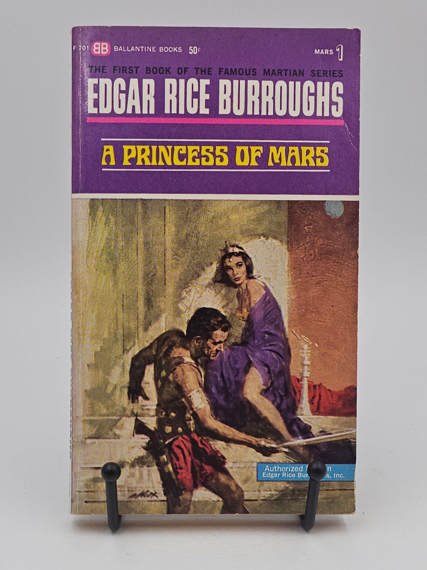 A Princess of Mars by Edgar Rice Burroughs (Barsoom #1)