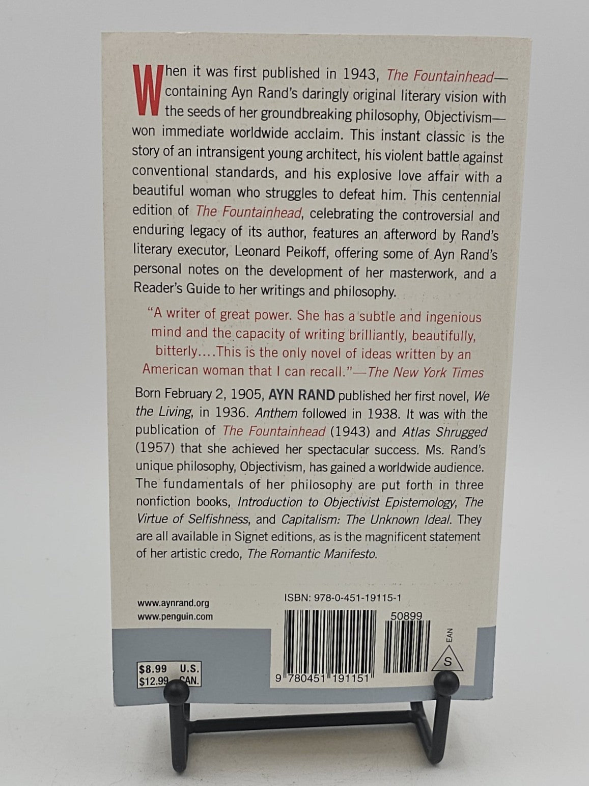 The Fountainhead by Ayn Rand