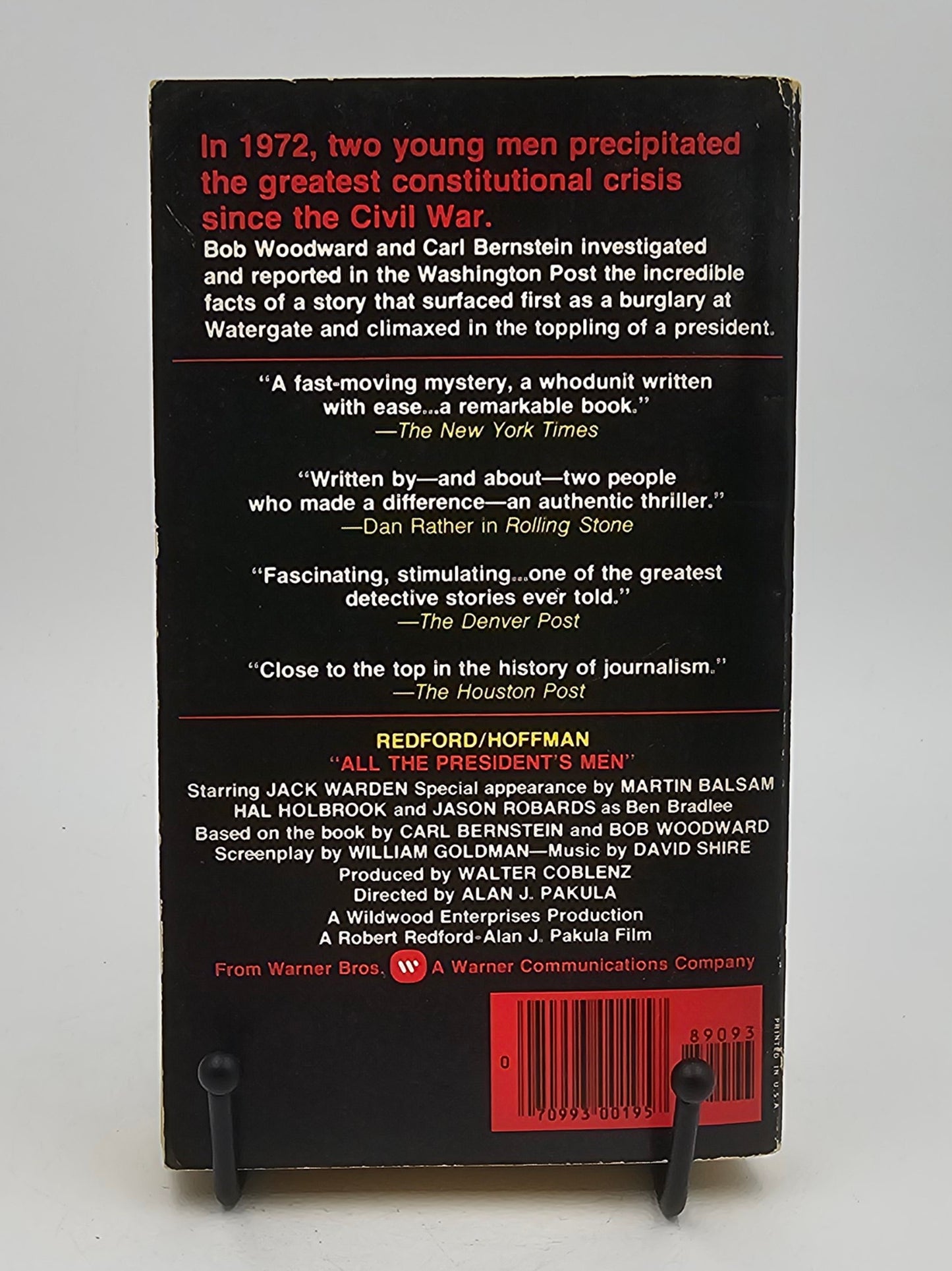 All the President's Men by Carl Bernstein and Bob Woodward