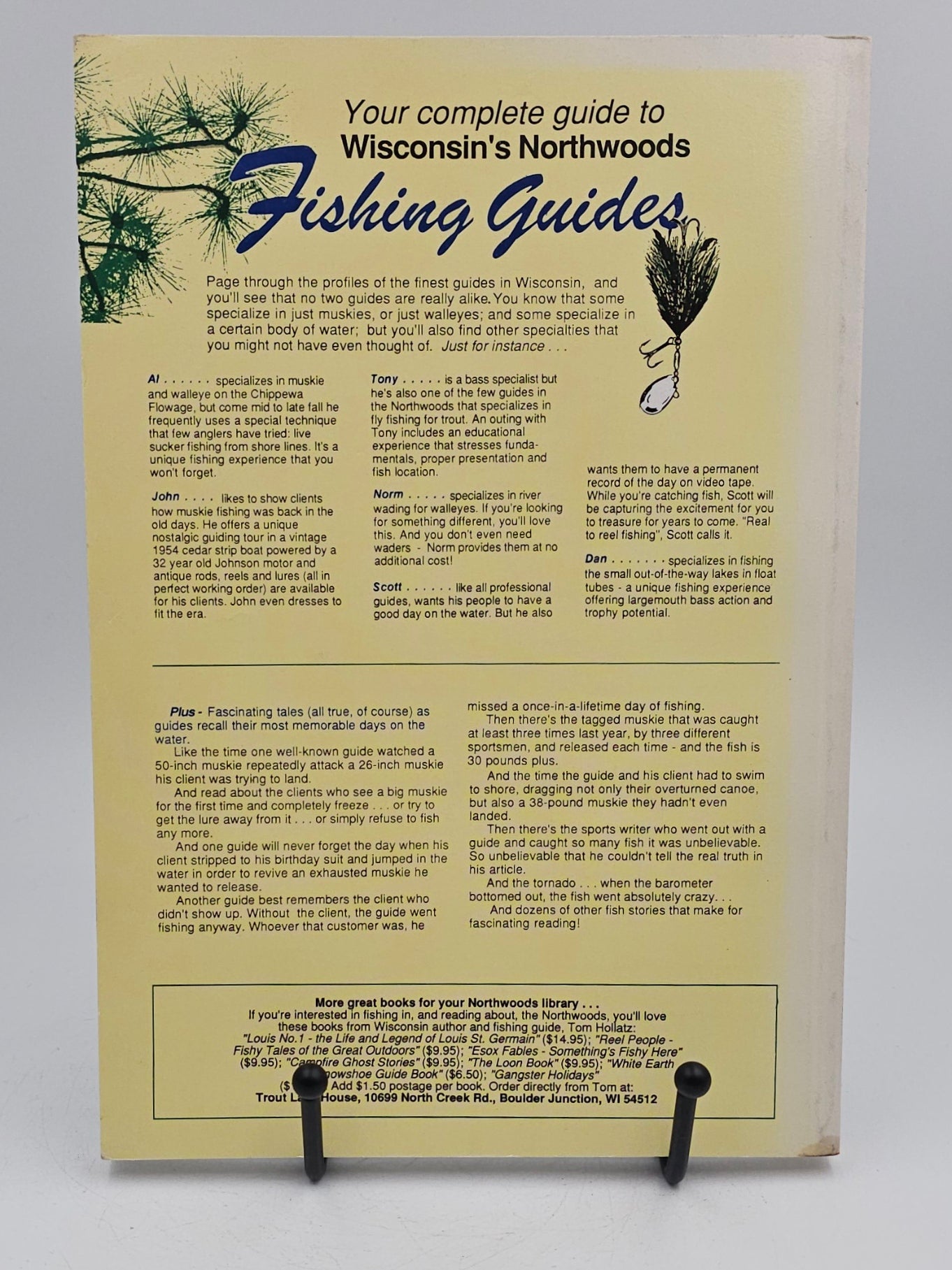 Wisconsin's Northwoods Fishing Guides by Bob Anderson