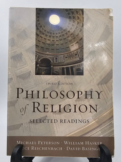 Philosophy of Religion by Michael Peterson et. al.