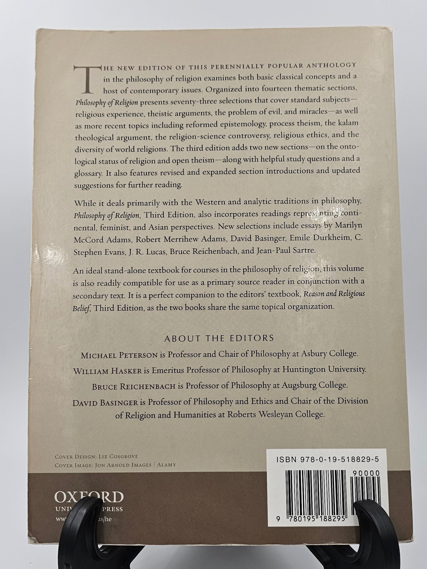 Philosophy of Religion by Michael Peterson et. al.