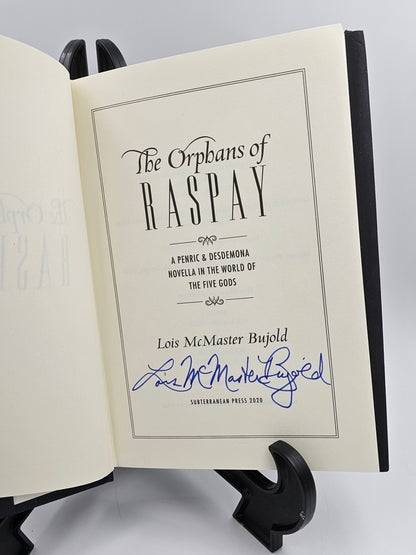 The Orphans of Raspay By: Lois McMaster Bujold (Penric and Desdemona Series #7) - Signed