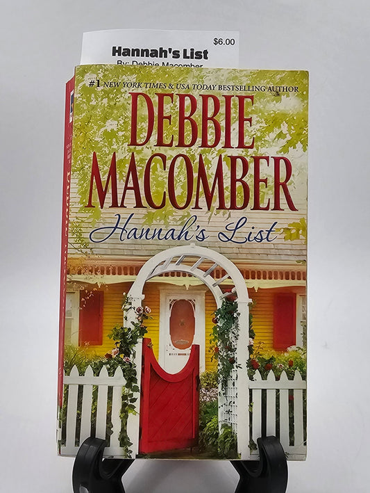 Hannah's List by Debbie Macomber