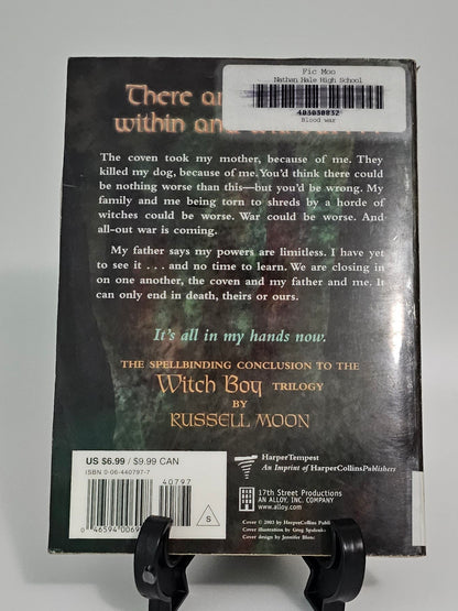 Blood War by Russell Moon (Witch Boy Trilogy by Russell Moon #2)