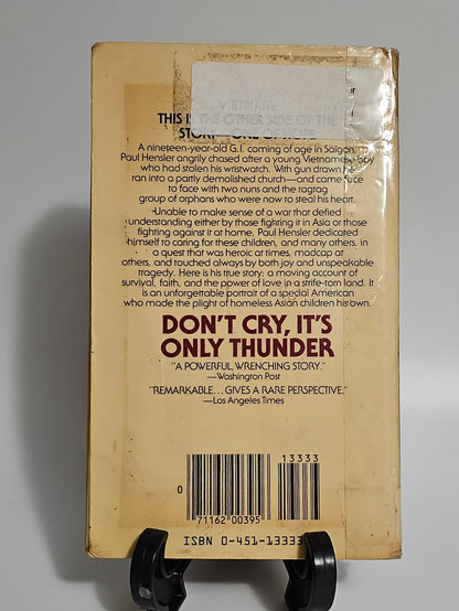 Don't Cry, It's Only Thunder by Paul G. Hensler with Jeanne Wakatsuki Houston