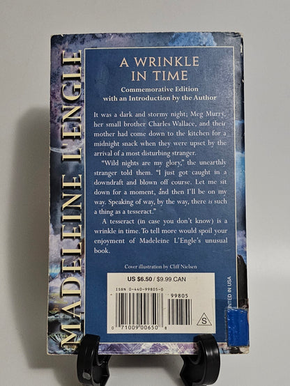 A Wrinkle in Time By: Madeleine L'Engle (Time Quintet Series #1)
