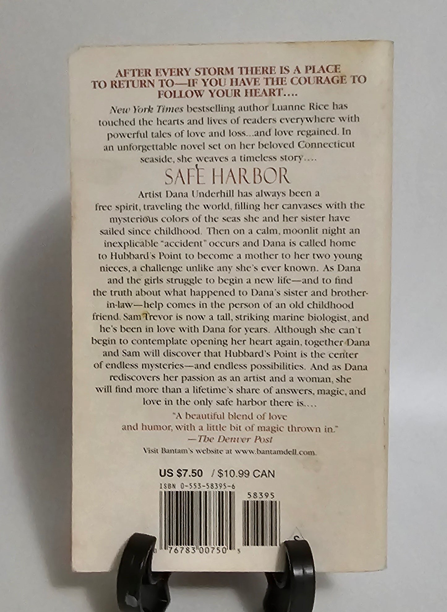 Safe Harbor By: Luanne Rice (Hubbard's Point/Black Hall Series #2)