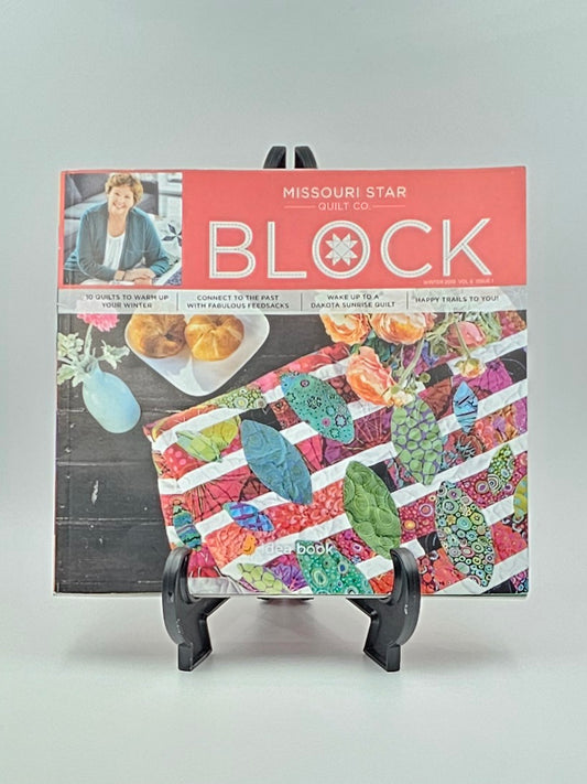 Block Winter Vol 6 Issue 1 By: Missouri Star Quilt Co