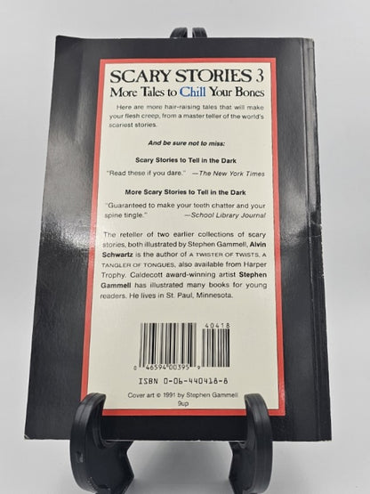 Scary Stories Treasury By: Alvin Schwartz (Scary Stories to Tell in the Dark Series #1 - 3)