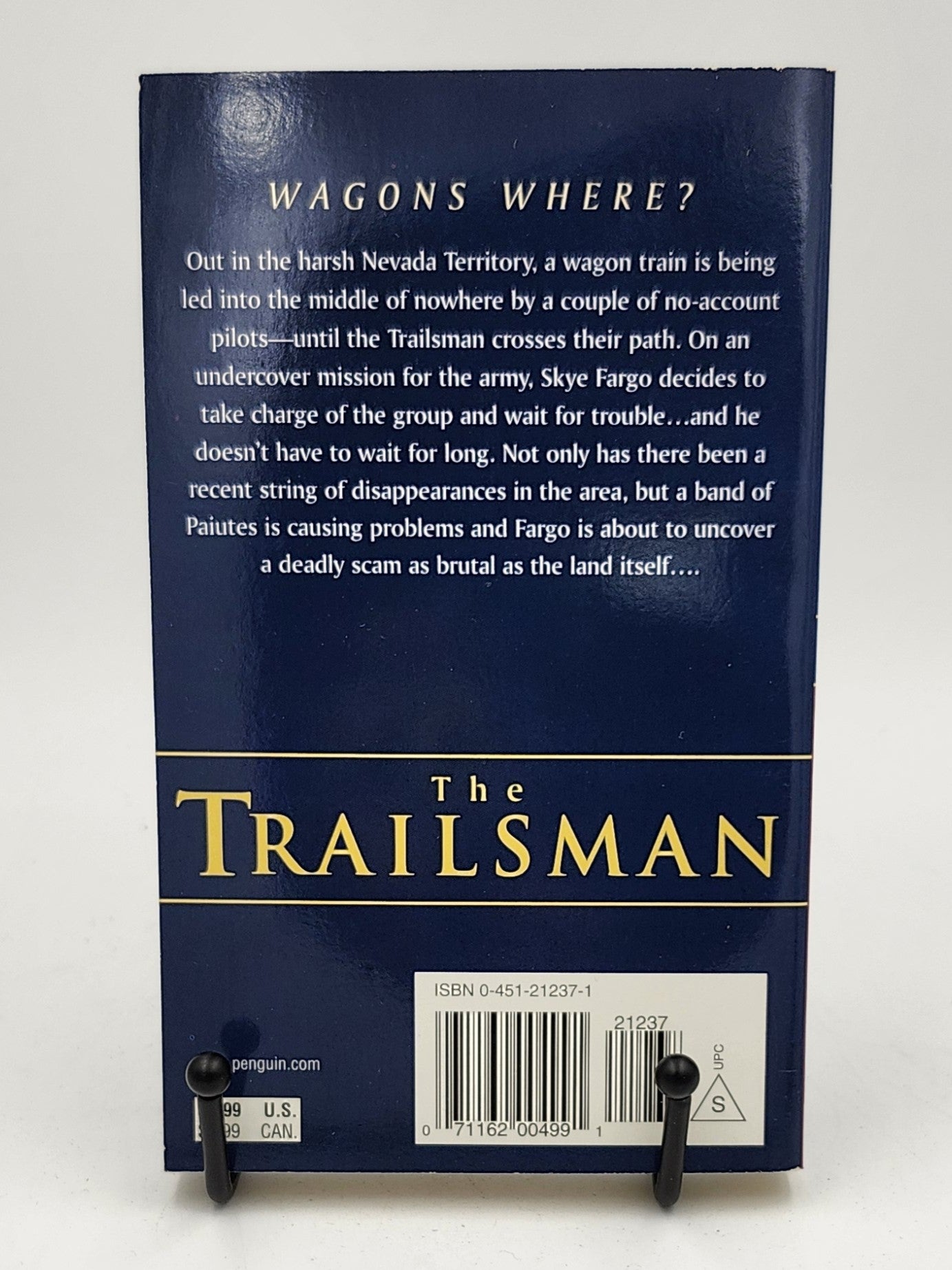 Nevada Nemesis by Jon Sharpe (The Trailsman #272)