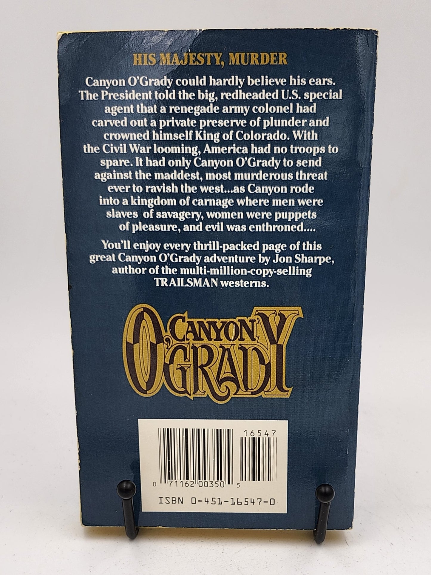 King of Colorado by Jon Sharpe (Canyon O'Grady #7)