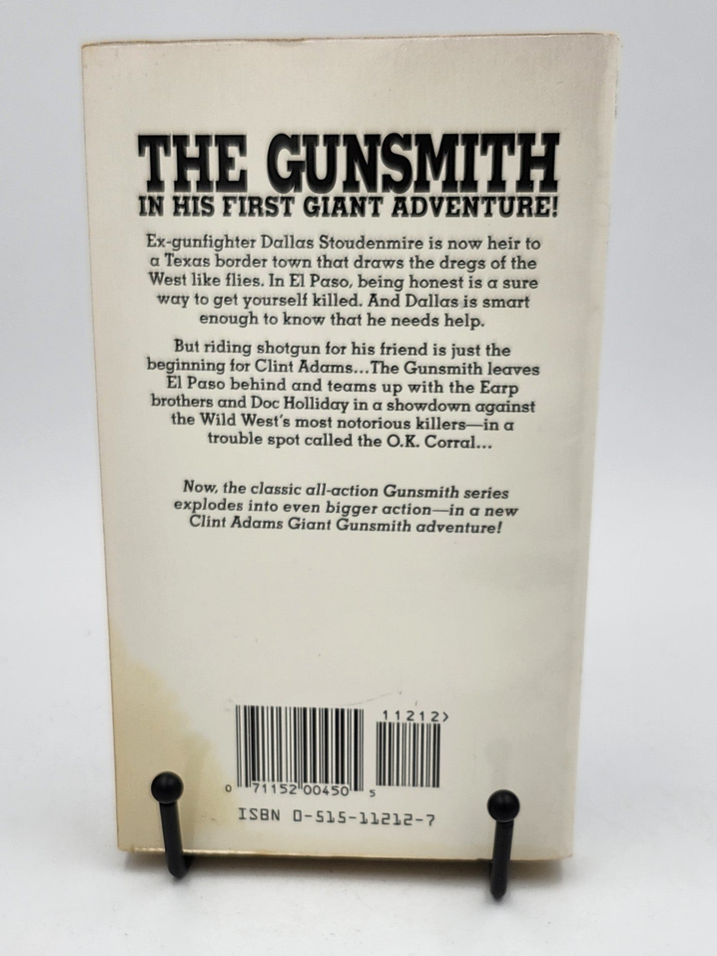 Trouble in Tombstone by J.R. Roberts (The Gunsmith Giant #1)
