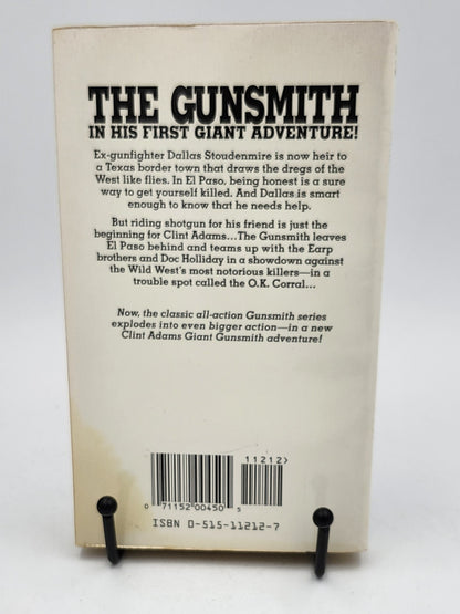 Trouble in Tombstone by J.R. Roberts (The Gunsmith Giant #1)