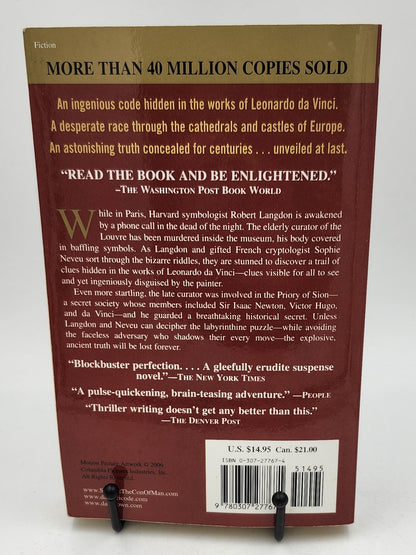 The da Vinci Code by Dan Brown (Robert Langdon #2)