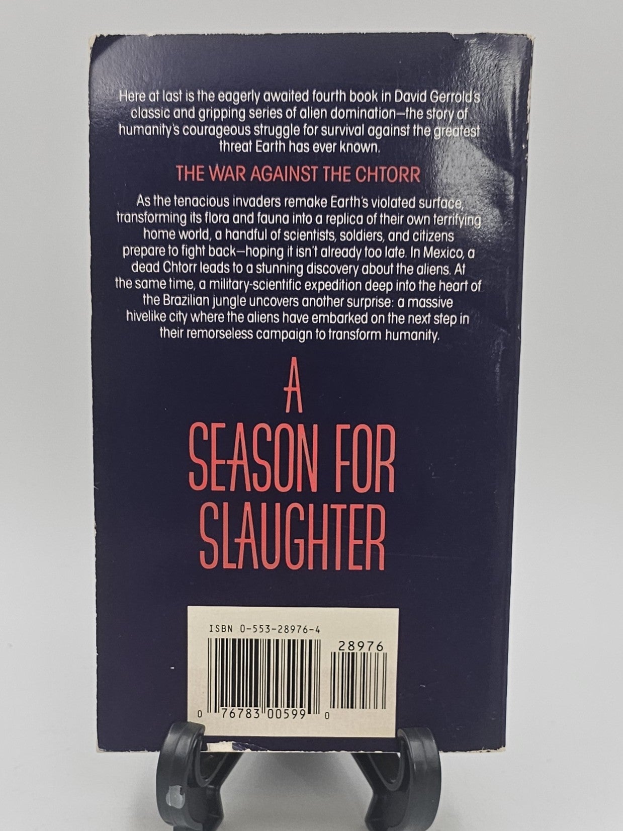 A Season for Slaughter by David Gerrold (The War Against the Chtorr #4)
