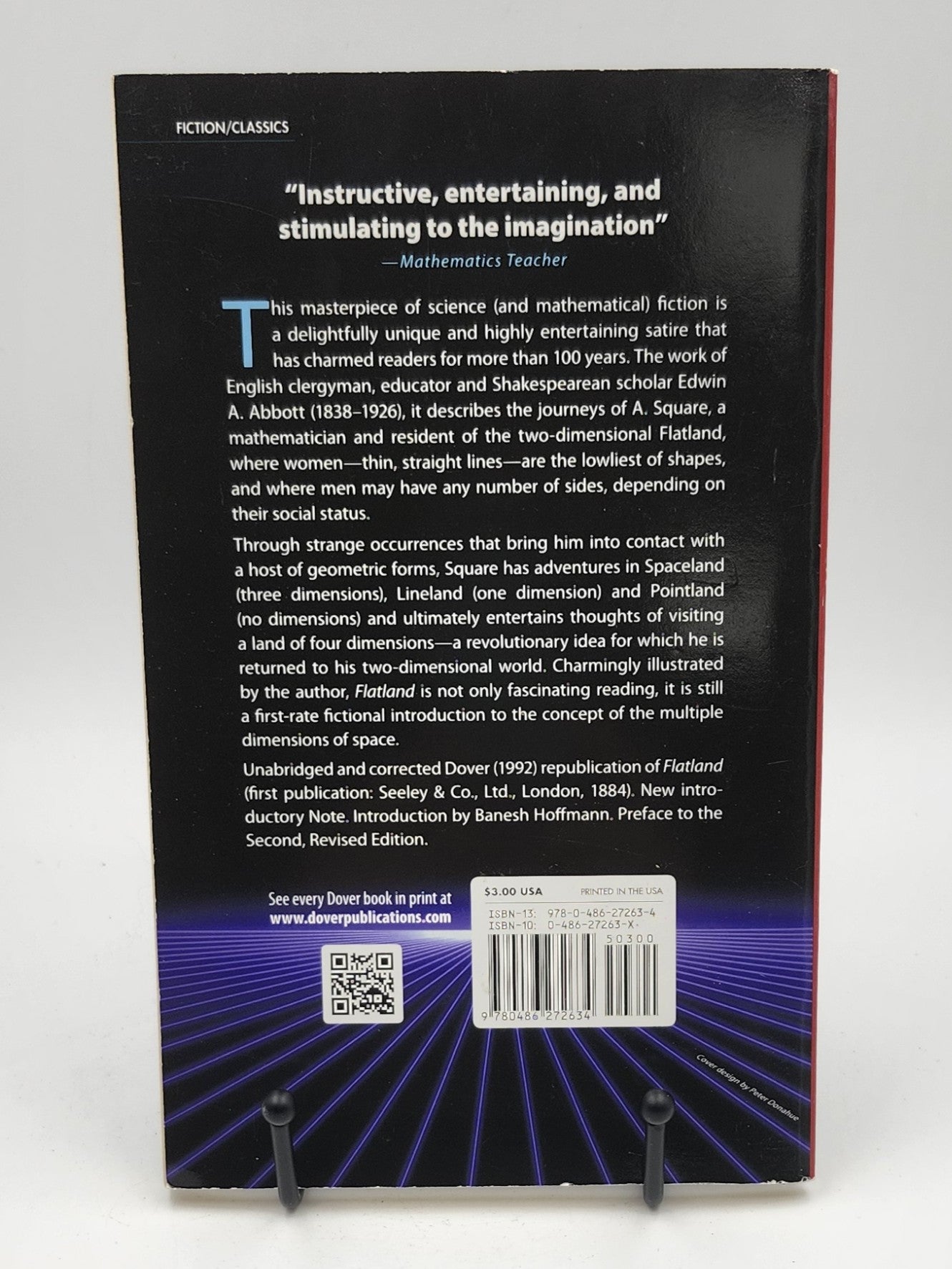 Flatland: A Romance of Many Dimensions by Edwin A. Abbott