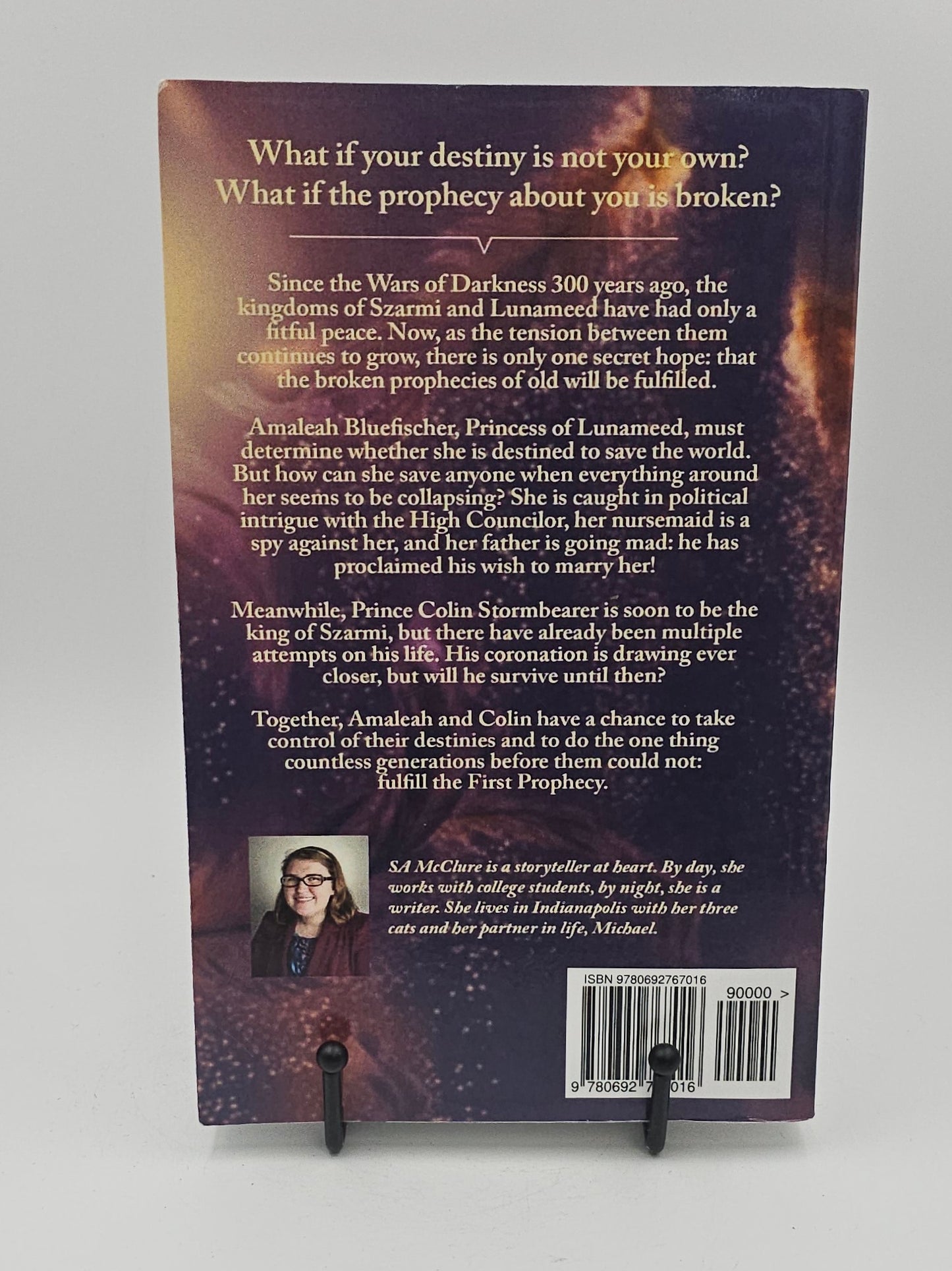 Keepers of the Light **Signed** by S.A. McClure (Broken Prophecies #1)