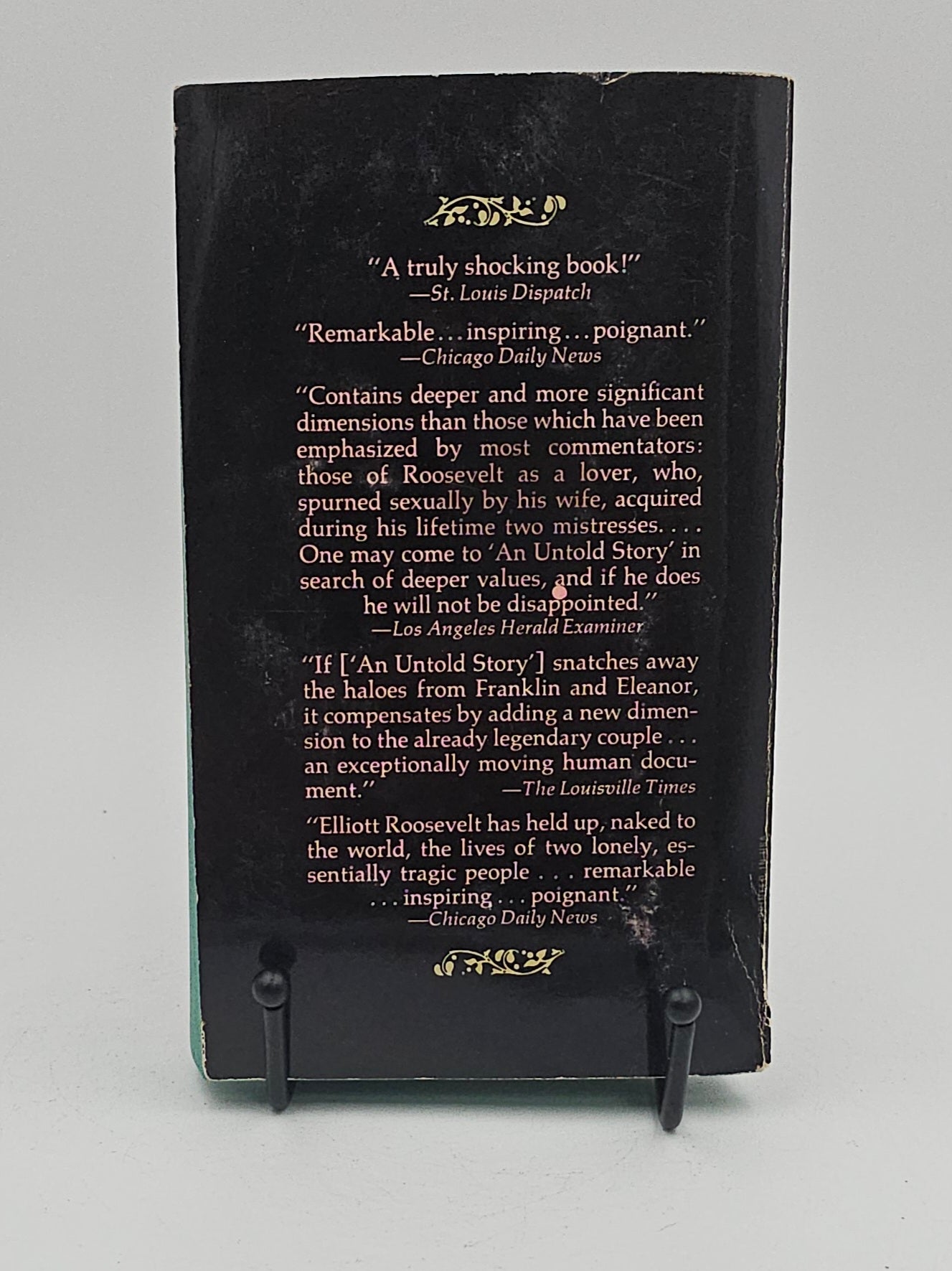 An Untold Story: The Rossevelts of Hyde Park by Elliott Roosevelt and James Brough