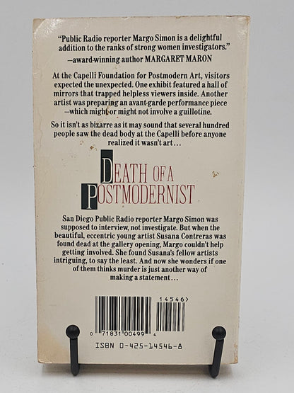 Death of a Postmodernist by Janice Steinberg (Margo Simon #1)