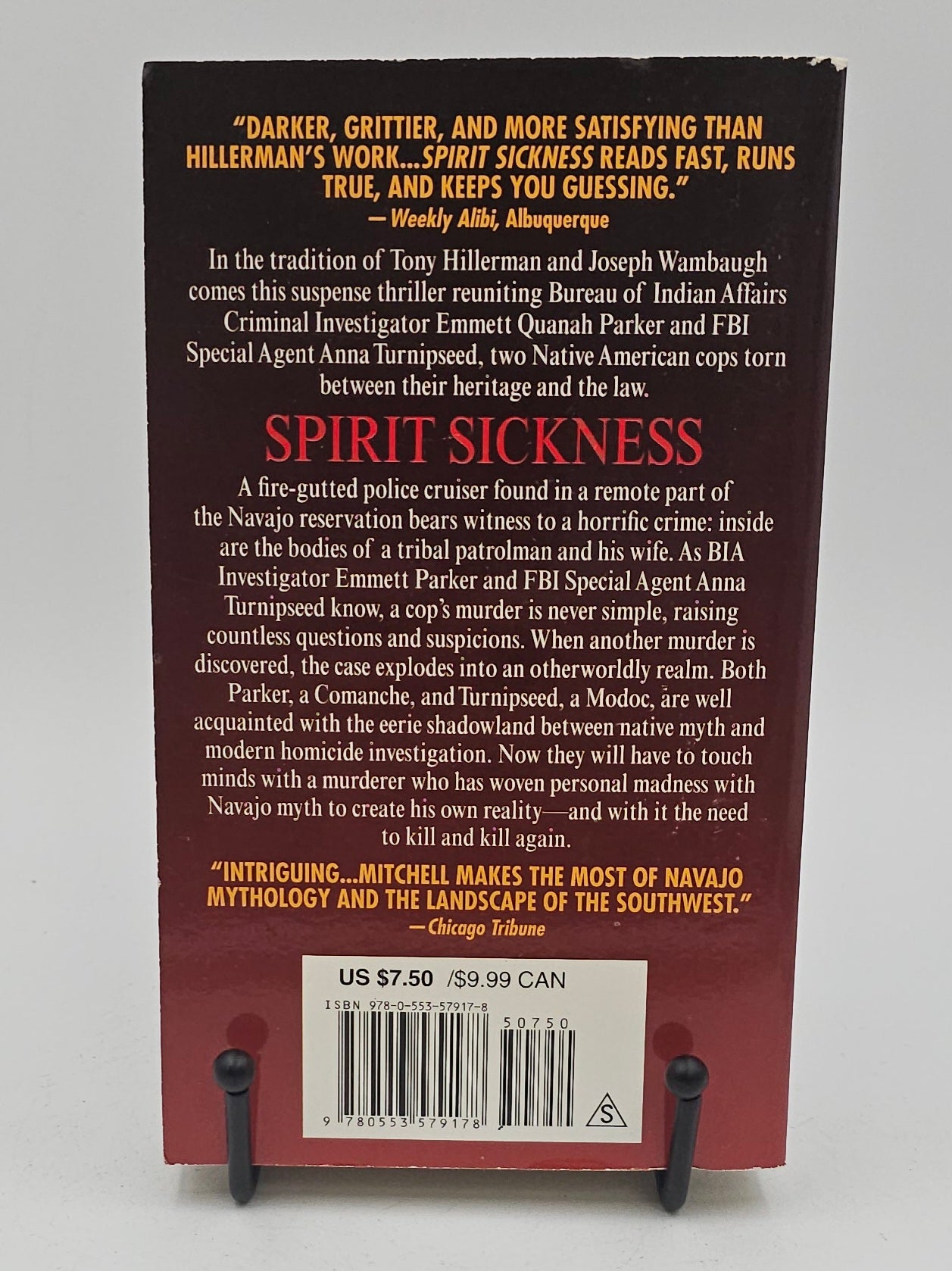 Spirit Sickness by Kirk Mitchell (Emmett Parker and Anna Turnipseed #2)