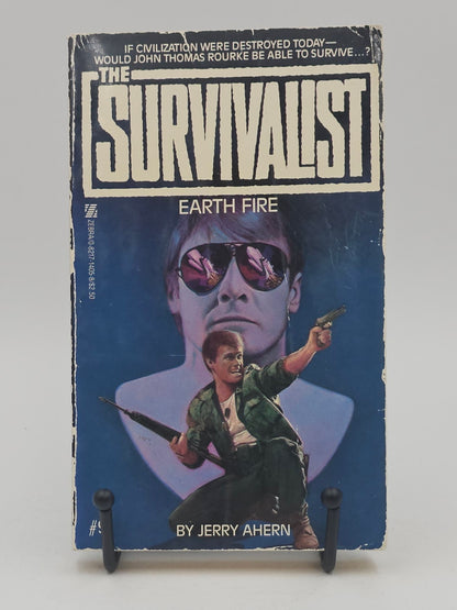 Earth Fire by Jerry Ahern (The Survivalist #9)
