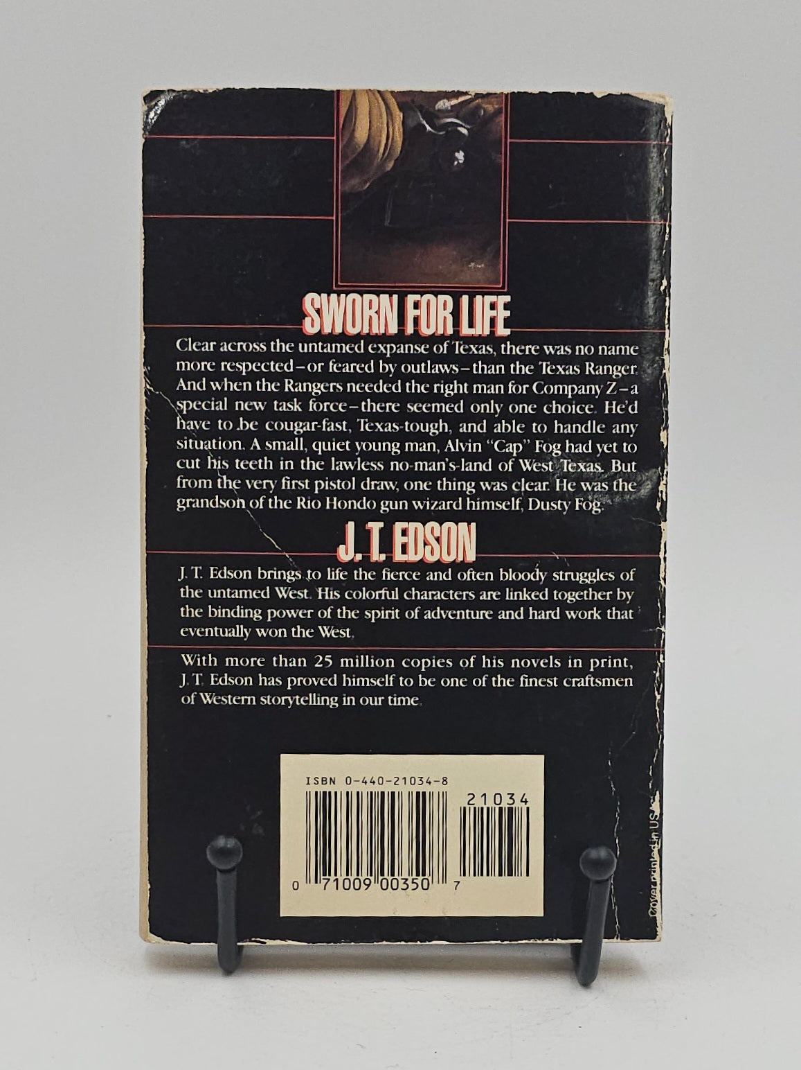 Alvin Fog, Texas Ranger by J.T. Edson (Alvin Dustine 'Cap' Fog #1)