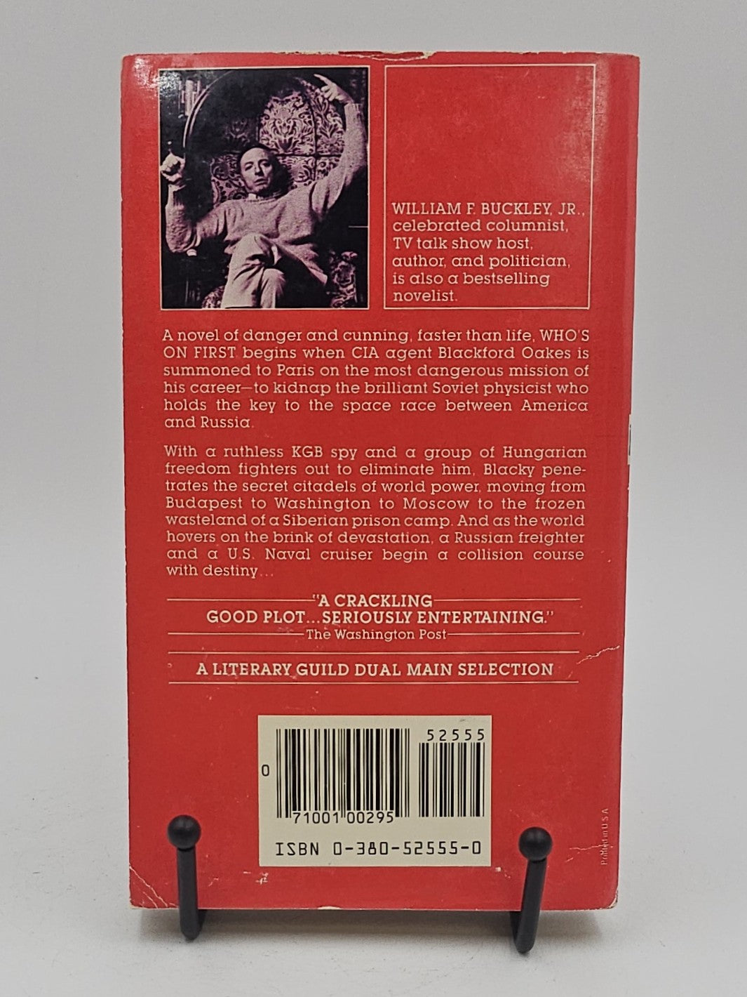 Who's On First by William F. Buckley Jr. (Blackford Oakes #3)