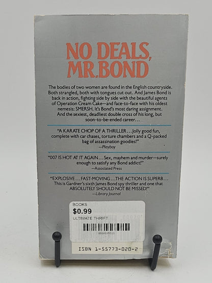 No Deals, Mr. Bond by John Gardner (John Gardner's Bond #6)
