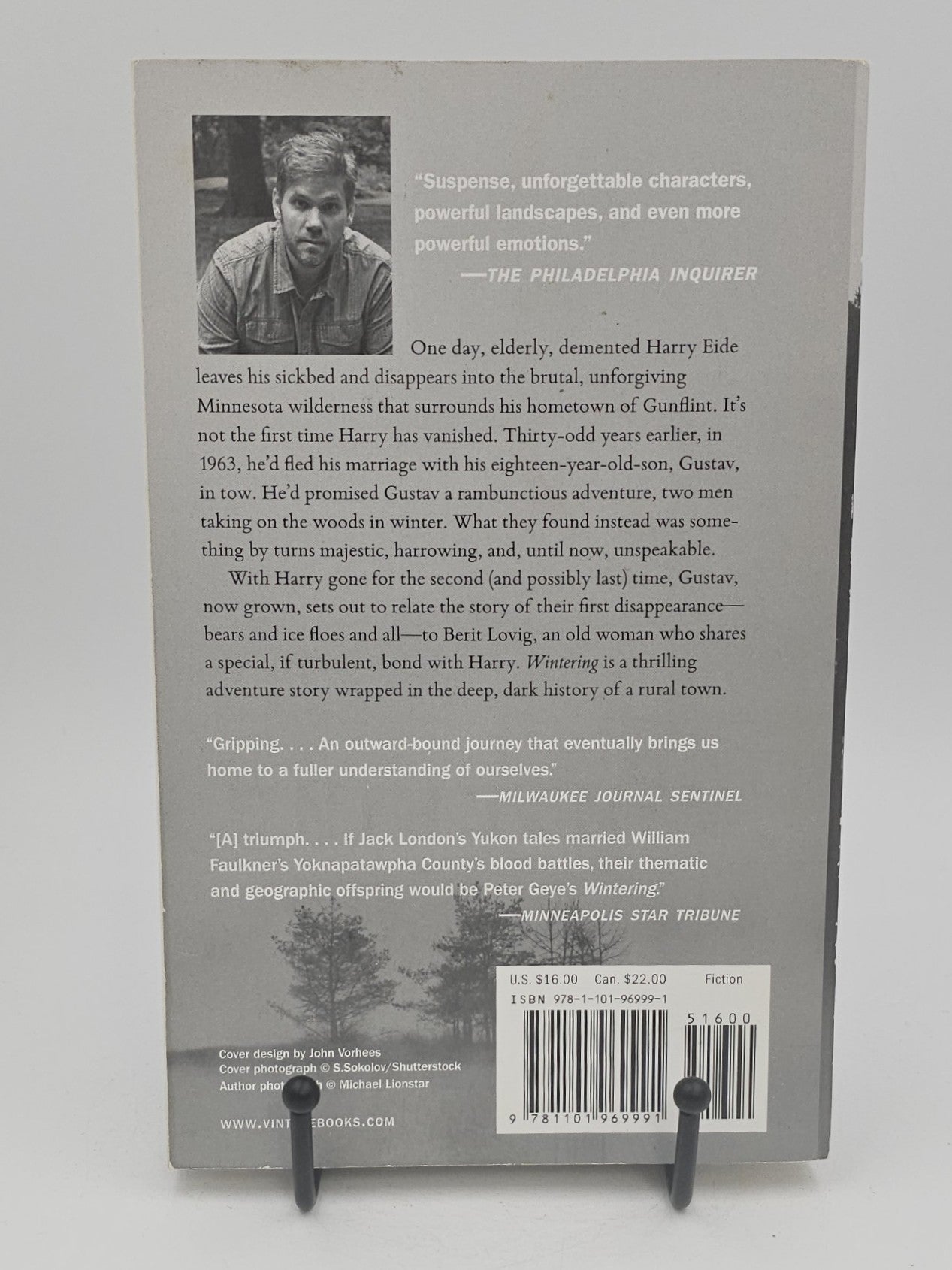 Wintering by Peter Geye (Eide Family #2)