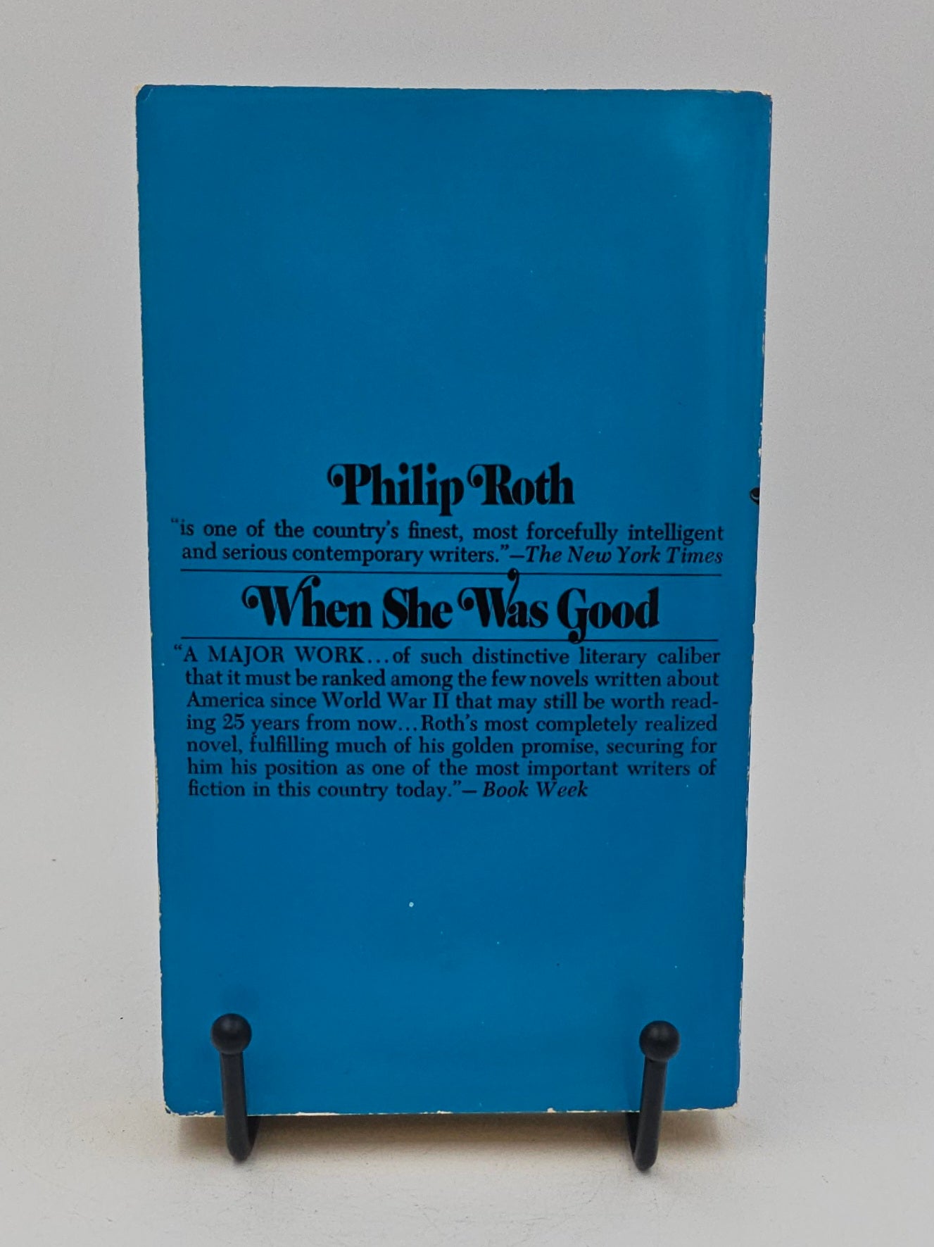 When She Was Good by Philip Roth