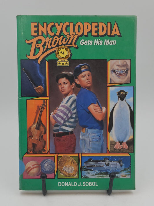 Encyclopedia Brown Gets His Man by Donald J. Sobol (Encyclopedia Brown #14)