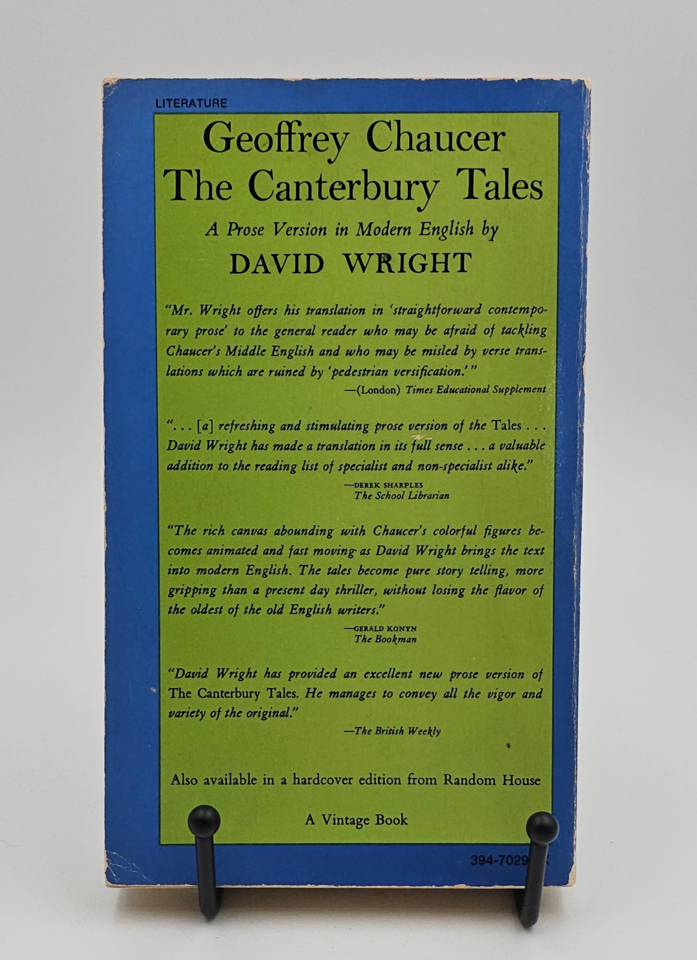 The Canterbury Tales by Geoffrey Chaucer