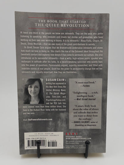 Quiet: The Power of Introverts in a World That Can't Stop Talking by Susan Cain